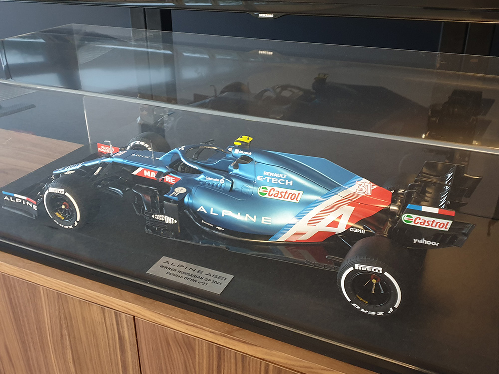 Maquette Formule 1 Alpine A521