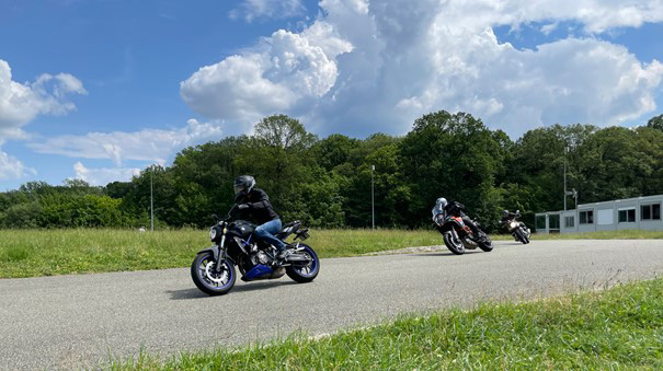 Evolution des motos sur notre piste