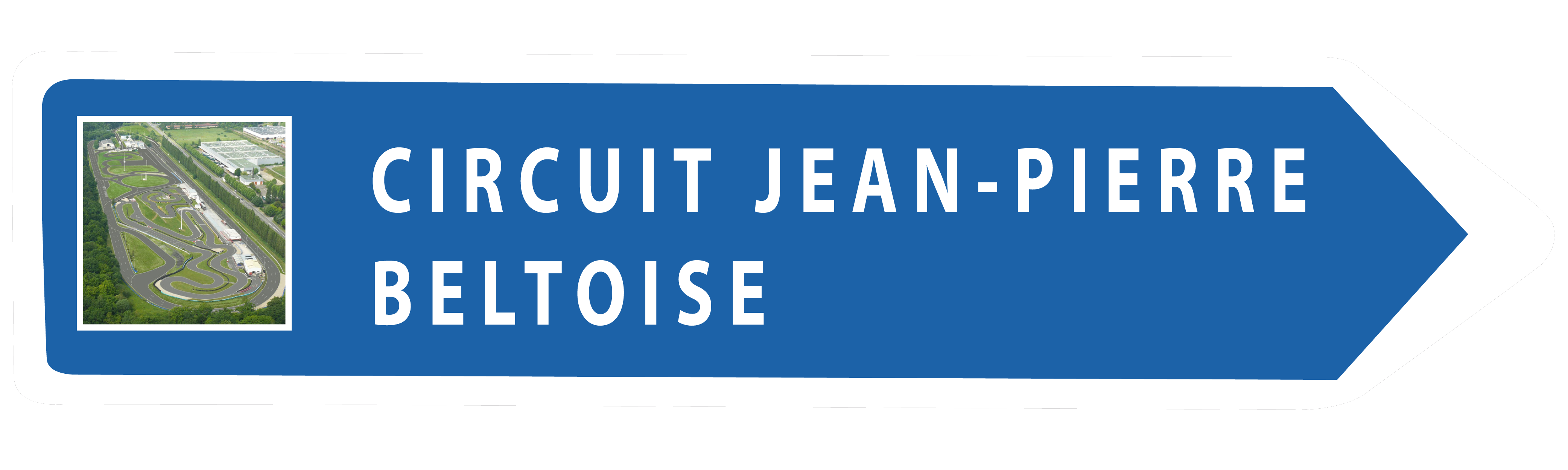 Panneau Direction Circuit Jean-Pierre Beltoise